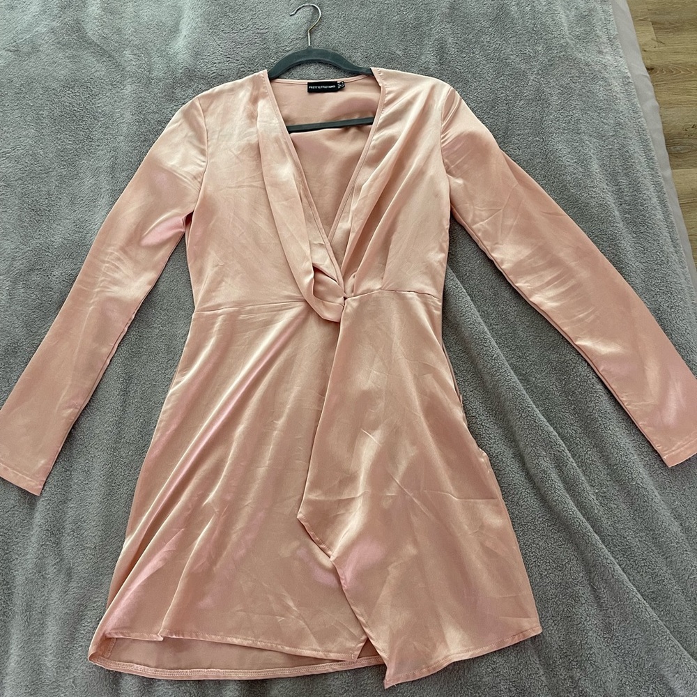 PLT dress color nude